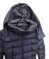 中古・古着 MONCLER (モンクレール) FLAMMETTE/ダウンコート ネイビー：120000円