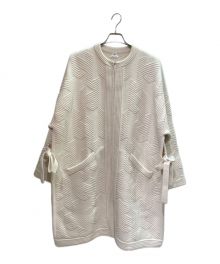 HERMES（エルメス）の古着「"H" poncho coat」｜Blanc Naturel