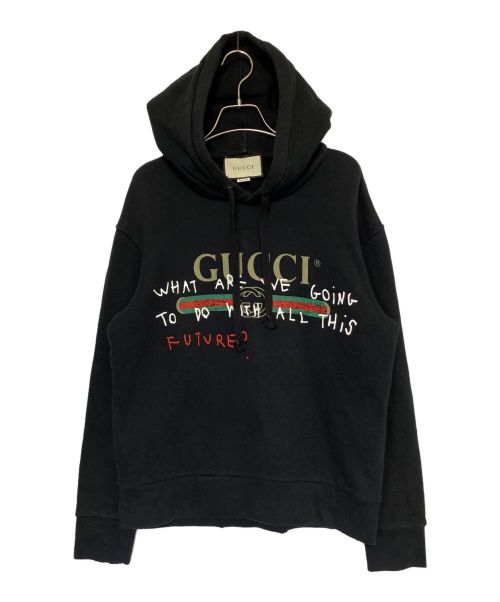 GUCCI（グッチ）GUCCI (グッチ) ココキャピタンパーカ ブラック サイズ:XSの古着・服飾アイテム