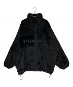 BALENCIAGAバレンシアガ）の古着「Full Zip Fur Jacket」｜ブラック