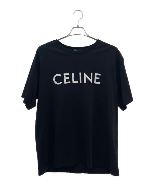 CELINE（セリーヌ）CELINE (セリーヌ) CELINE ルーズ Tシャツ ブラック サイズ:Ｌの古着・服飾アイテム