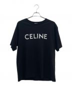 CELINEセリーヌ）の古着「CELINE ルーズ Tシャツ」｜ブラック