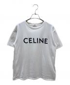 CELINEセリーヌ）の古着「ロゴTシャツ」｜ホワイト