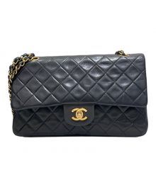 CHANEL（シャネル）の古着「マトラッセ25」｜ブラック×ゴールド金具