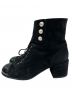 CHANEL (シャネル) lace-up boots ブラック サイズ:37：80000円