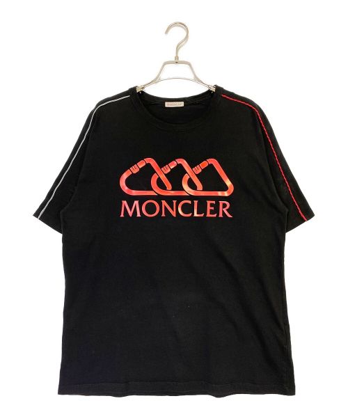 MONCLER（モンクレール）MONCLER (モンクレール) Tシャツ ブラック サイズ:Lの古着・服飾アイテム