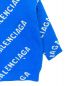 中古・古着 BALENCIAGA (バレンシアガ) Allover Logo Crewneck ブルー サイズ:XS：70000円