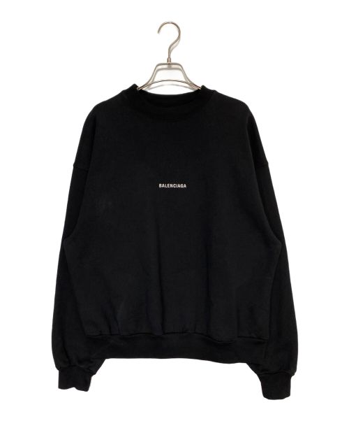 BALENCIAGA（バレンシアガ）BALENCIAGA (バレンシアガ) ロゴスウェット ブラック サイズ:XSの古着・服飾アイテム