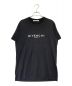 GIVENCHY（ジバンシィ）の古着「ロゴプリントTシャツ」｜ブラック