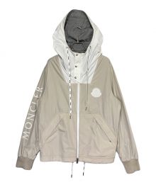 MONCLER（モンクレール）の古着「CHABAT GIUBBOTTO」｜グレー×ベージュ