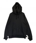 SUPREMEシュプリーム）の古着「Cropped Panels Hooded Sweatshirt」｜ブラック