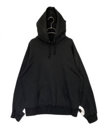 SUPREME（シュプリーム）の古着「Cropped Panels Hooded Sweatshirt」｜ブラック