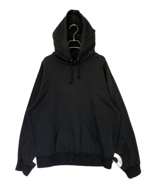 SUPREME（シュプリーム）SUPREME (シュプリーム) Cropped Panels Hooded Sweatshirt ブラック サイズ:Mの古着・服飾アイテム