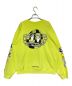 CHROME HEARTS (クロムハーツ) MATTY BOY (マティ― ボーイ) クルーネックスウェット ライムイエロー サイズ:XL：90000円