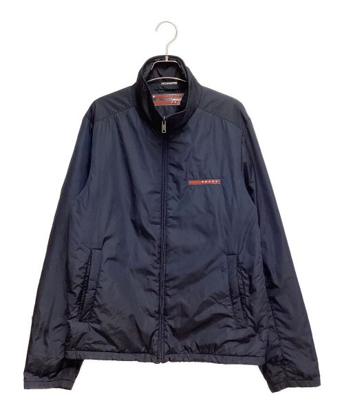 PRADA SPORTS（プラダスポーツ）PRADA SPORTS (プラダスポーツ) Padded nylon jacket（パテッドナイロンジャケット） ネイビー サイズ:50の古着・服飾アイテム