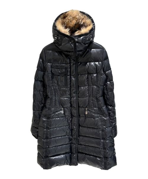 MONCLER（モンクレール）MONCLER (モンクレール) HERMIFUR/ダウンコート ブラックの古着・服飾アイテム