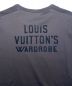 中古・古着 LOUIS VUITTON (ルイ ヴィトン) バックプリント Tシャツ ブラック サイズ:S：32000円