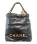 CHANEL (シャネル) CHANEL 22 LINE MINI マトラッセ チェーンショルダーバッグ ブラック サイズ:mini/ミニ：720000円