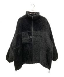 BALENCIAGA（バレンシアガ）の古着「フロントロゴジップファージャケット」｜ブラック