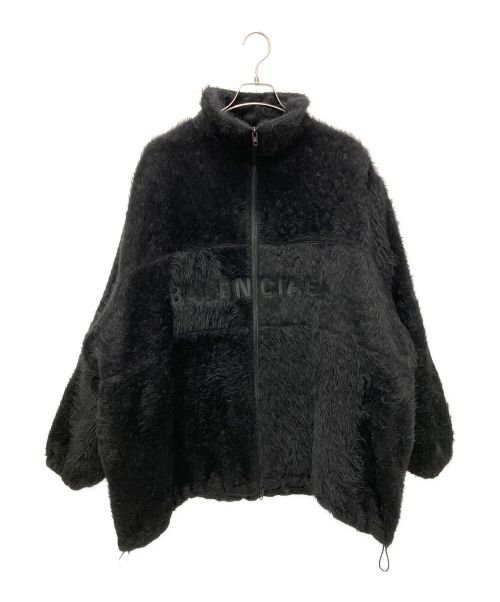 BALENCIAGA（バレンシアガ）BALENCIAGA (バレンシアガ) フロントロゴジップファージャケット ブラック サイズ:44の古着・服飾アイテム