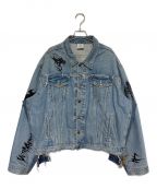 VETEMENTS×LEVI'Sヴェトモン×リーバイス）の古着「TRIBAL DENIM JACKET」