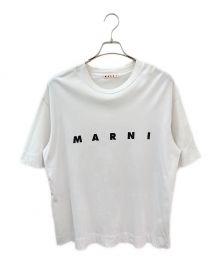 MARNI（マルニ）の古着「ロゴTシャツ」｜ホワイト