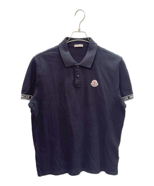 MONCLER（モンクレール）MONCLER (モンクレール) MAGLIA POLO ネイビー サイズ:Lの古着・服飾アイテム