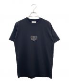 BALENCIAGAバレンシアガ）の古着「ビジューBBロゴTシャツ」｜ブラック
