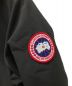 中古・古着 CANADA GOOSE (カナダグース) ダウンジャケット ブラック サイズ:M：72000円