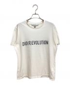Christian Diorクリスチャン ディオール）の古着「ロゴTシャツ」｜ベージュ