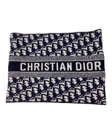 Dior（ディオール）の古着「Oblique 2way snood（オブリーク2WAYスヌード）」｜ネイビー