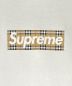 中古・古着 SUPREME (シュプリーム) BURBERRY (バーバリー) Box Logo Tee ホワイト サイズ:XL：52000円