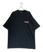 BALENCIAGAバレンシアガ）の古着「ロゴTシャツ」｜ブラック