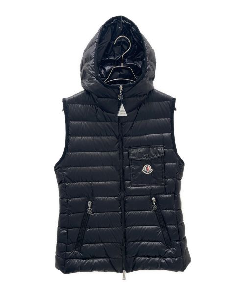 MONCLER（モンクレール）MONCLER (モンクレール) GLYGOS/ダウンベスト ブラック サイズ:3の古着・服飾アイテム