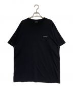 BALENCIAGAバレンシアガ）の古着「スモールロゴTシャツ」｜ブラック