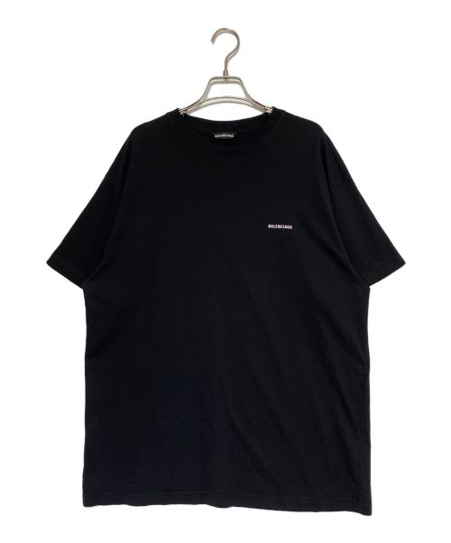 BALENCIAGA（バレンシアガ）BALENCIAGA (バレンシアガ) スモールロゴTシャツ ブラック サイズ:Lの古着・服飾アイテム