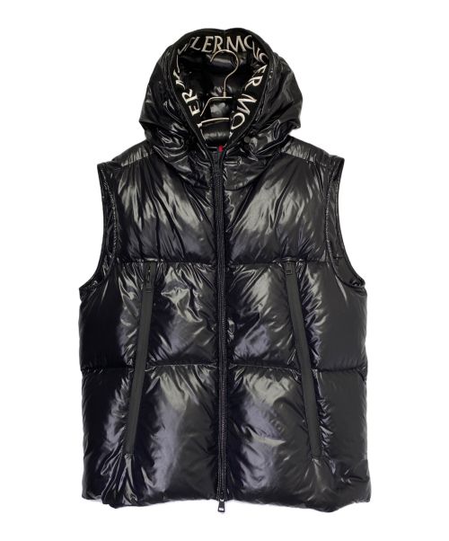 MONCLER（モンクレール）MONCLER (モンクレール) AGNEAUX/ダウンベスト ブラック サイズ:3の古着・服飾アイテム