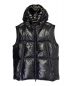 MONCLER（モンクレール）の古着「AGNEAUX/ダウンベスト」｜ブラック