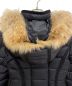 中古・古着 MONCLER (モンクレール) HERMIFUR（エルミファー）/ダウンコート ブラック：160000円