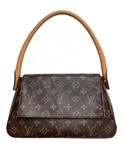 LOUIS VUITTON（ルイ ヴィトン）LOUIS VUITTON (ルイ ヴィトン) ミニルーピング/ハンドバッグ ブラウンの古着・服飾アイテム