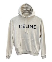 CELINE（セリーヌ）の古着「ロゴパーカー」｜アイボリー