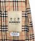 中古・古着 BURBERRY LONDON (バーバリーロンドン) ロゴパッチノヴァチェックシャツ ベージュ サイズ:XS：50000円