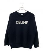 CELINEセリーヌ）の古着「CELINE オーバーサイズ セーター」｜ブラック