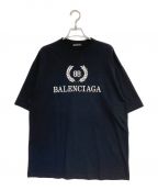 BALENCIAGAバレンシアガ）の古着「ロゴTシャツ」｜ブラック