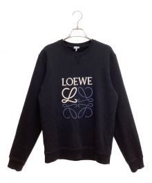 LOEWE（ロエベ）の古着「Anagram Logo Sweatshirt (アナグラムロゴスウェット)」｜ブラック