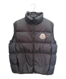 MONCLER（モンクレール）の古着「ALMAZ/ダウンベスト」｜ネイビー×ブラック