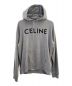 CELINE（セリーヌ）の古着「ロゴ ルーズ フーディー」｜グレー