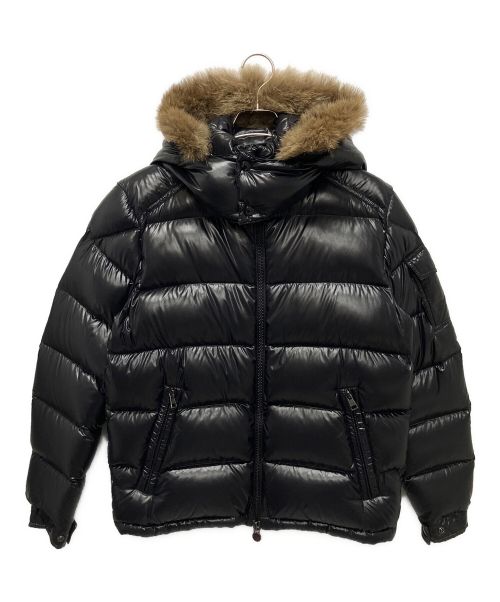 MONCLER（モンクレール）MONCLER (モンクレール) MAYA FUR/ダウンジャケット ネイビー サイズ:2の古着・服飾アイテム