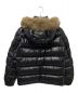 MONCLER (モンクレール) MAYA FUR/ダウンジャケット ネイビー サイズ:2：180000円