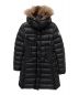 MONCLER（モンクレール）の古着「HERMIFUR/ダウンコート」｜ブラック